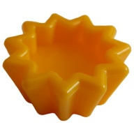 Lego košíček, světle oranžová (93082g BRIGHT LIGHT ORANGE)